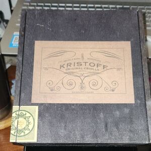 Wooden Kristoff Cigar Box